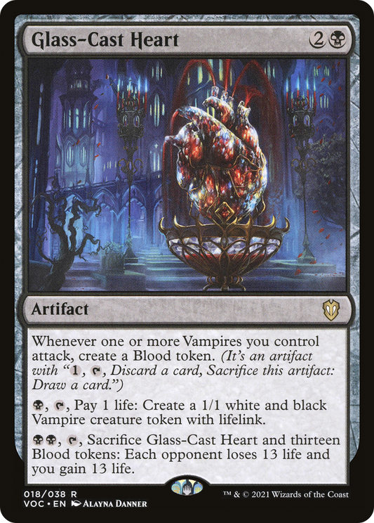 Glass-Cast Heart [Innistrad: Crimson Vow Commander]