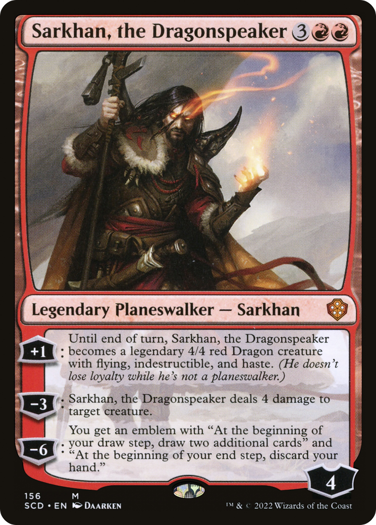 Sarkhan, the Dragonspeaker [Starter Commander Decks] | Silver Goblin