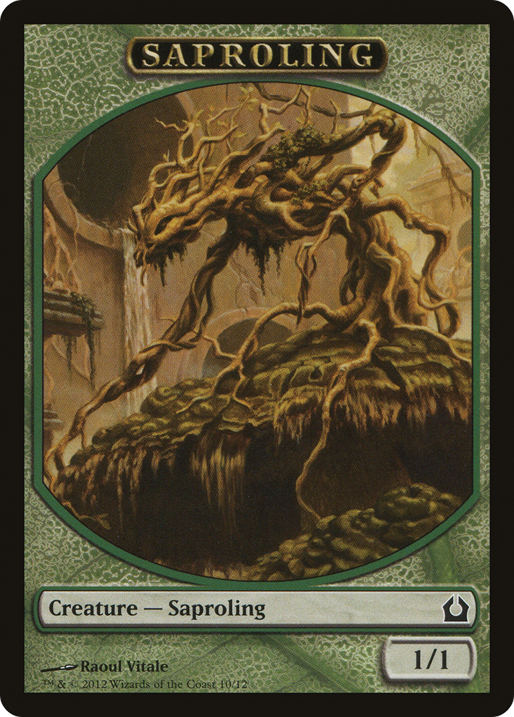 Saproling Token [Return to Ravnica Tokens] | Silver Goblin