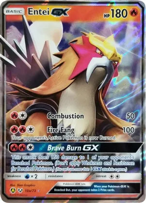 Entei GX (10a/73) [Alternate Art Promos] | Silver Goblin