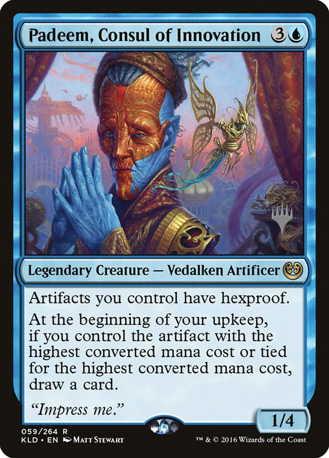 Padeem, Consul of Innovation (Promo Pack) [Kaladesh Promos] | Silver Goblin