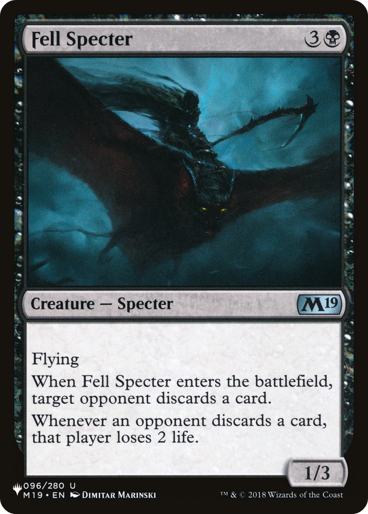 Fell Specter [The List Reprints] | Silver Goblin