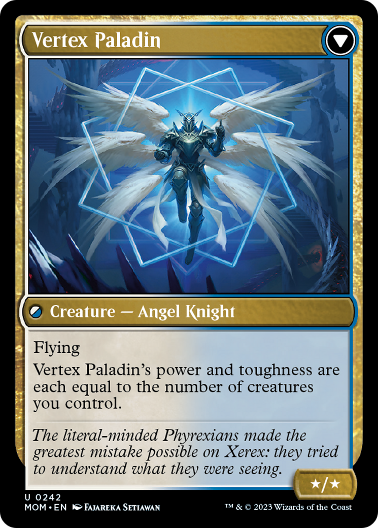 Invasion of Xerex // Vertex Paladin [March of the Machine] Foil