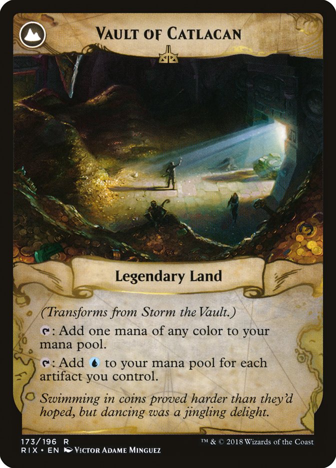Storm the Vault (173) Foil - Rivals of Ixalan