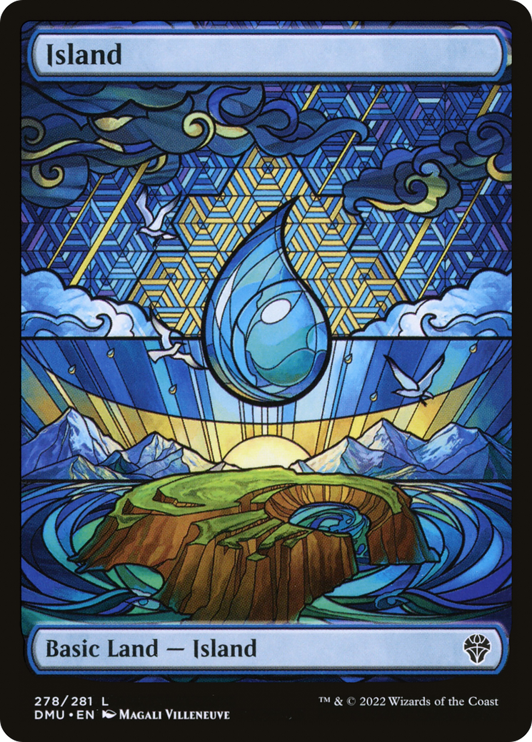 Island (Showcase) [Dominaria United] Foil