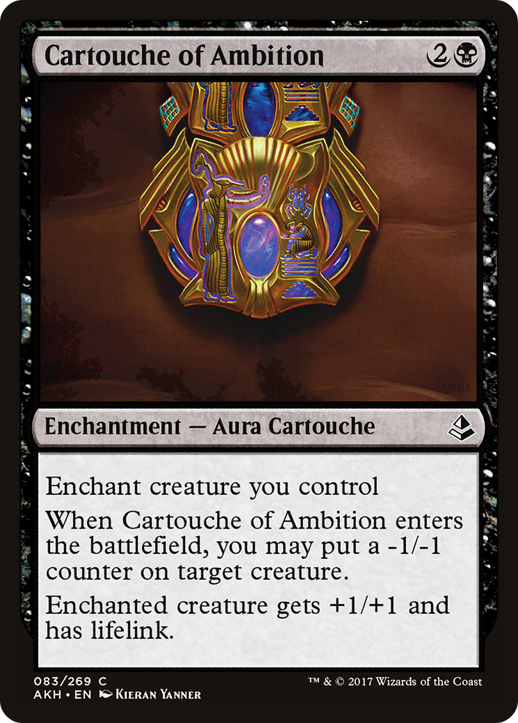 Cartouche of Ambition [Amonkhet] | Silver Goblin