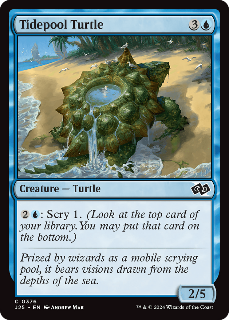 Tidepool Turtle [Foundations Jumpstart] | Silver Goblin