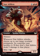 Star Athlete (Extended Art) [Duskmourn: House of Horror Commander] | Silver Goblin