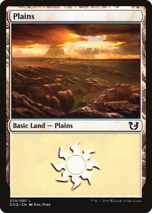 Plains (39) [Duel Decks: Blessed vs. Cursed]