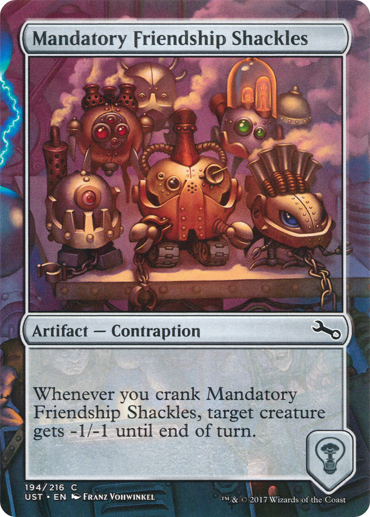 Mandatory Friendship Shackles [Unstable] Foil