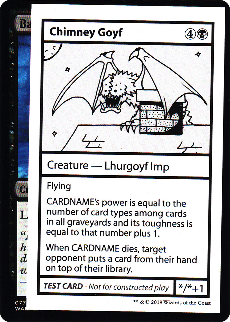 Chimney Goyf (2021 Edition) [Mystery Booster Playtest Cards] | Silver Goblin