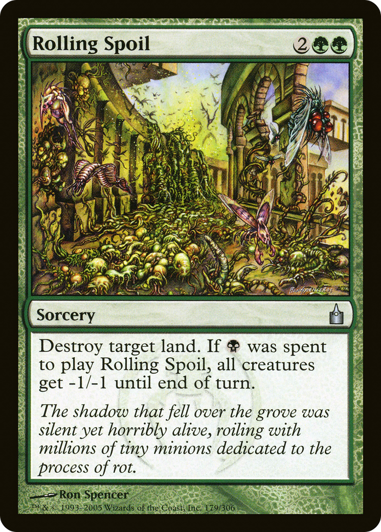 Rolling Spoil (179) Foil - Ravnica: City of Guilds
