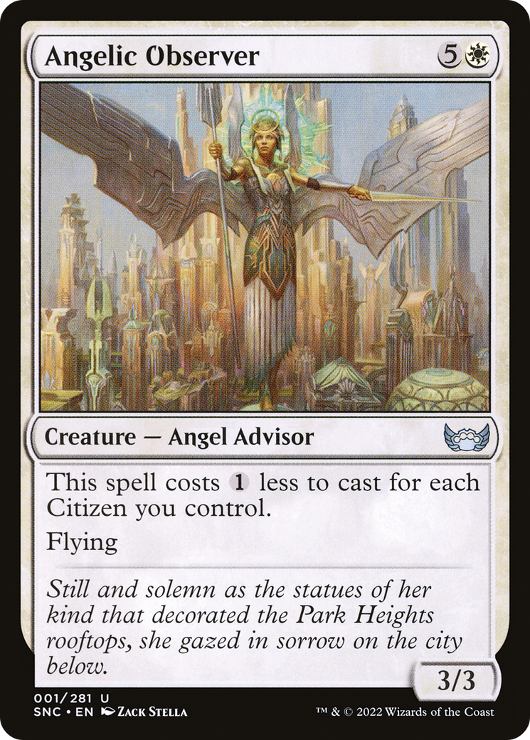 Angelic Observer [Streets of New Capenna] | Silver Goblin