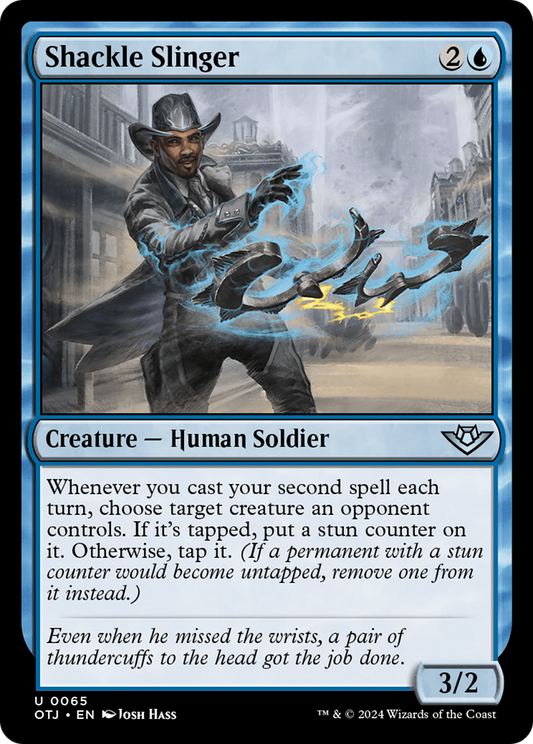 Shackle Slinger [Outlaws of Thunder Junction] Foil