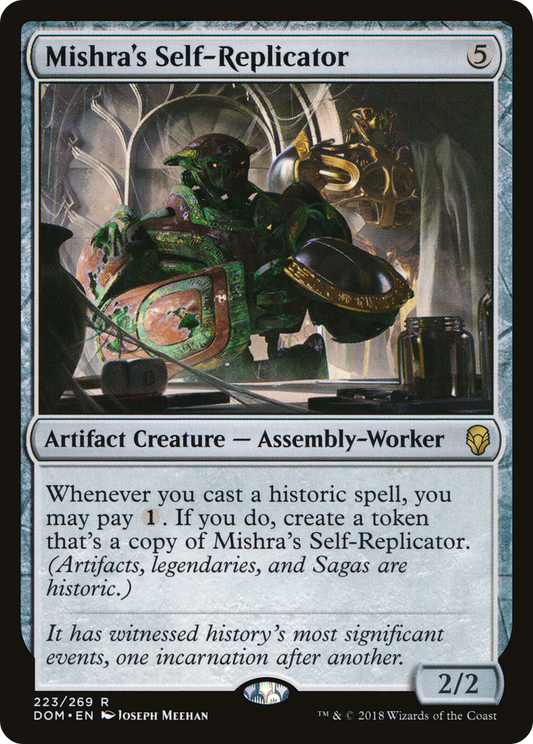 Mishra's Self-Replicator [Dominaria] Foil