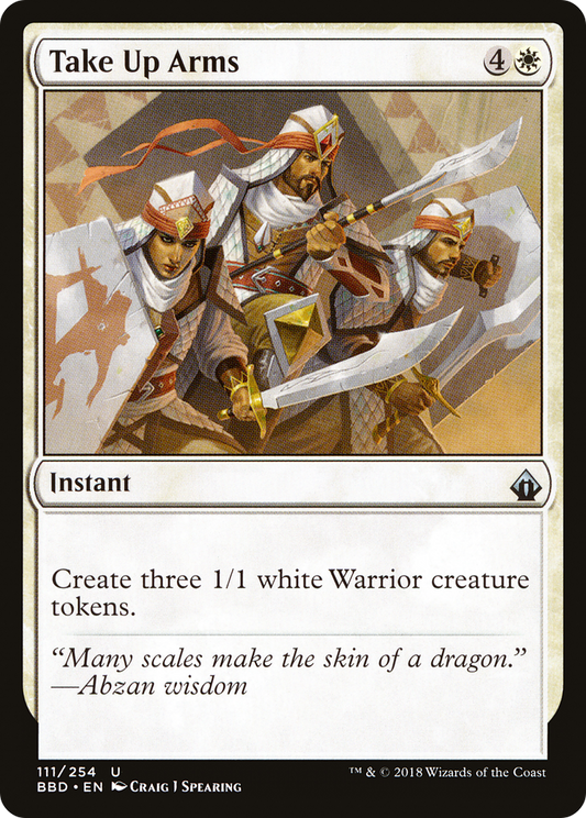 Take Up Arms [Battlebond] Foil