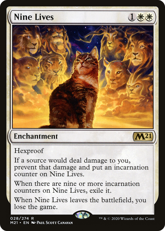 Nine Lives [Core Set 2021] Foil