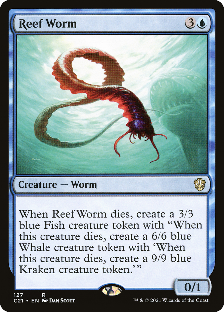Reef Worm [Commander 2021]
