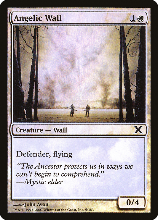 Angelic Wall (05) Foil - Tenth Edition