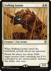 Stalking Leonin [The List] | Silver Goblin