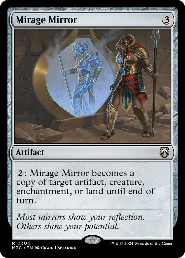 Mirage Mirror (Ripple Foil) [Modern Horizons 3 Commander] | Silver Goblin