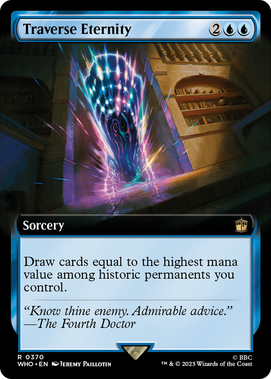 Traverse Eternity (Extended Art) [Doctor Who] Foil