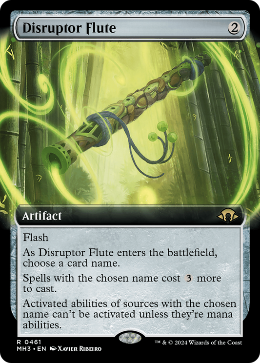 Disruptor Flute (Extended Art) [Modern Horizons 3] Foil