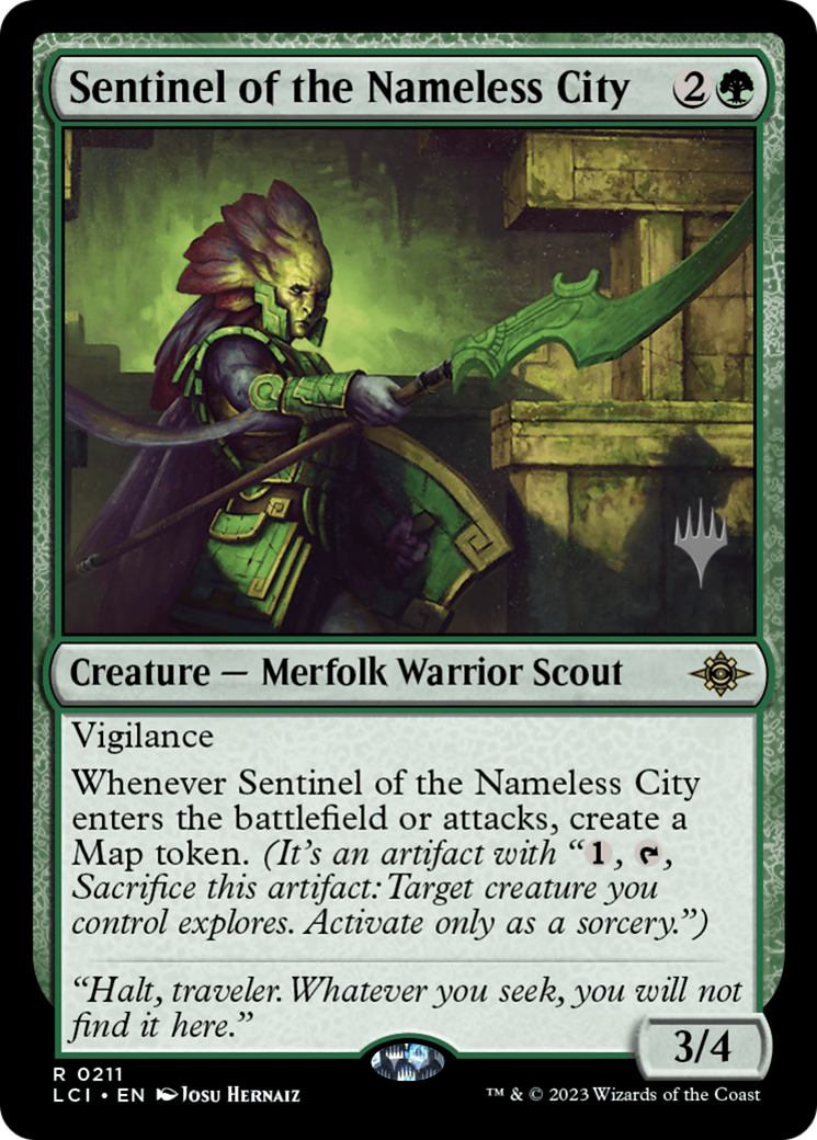 Sentinel of the Nameless City (Promo Pack) [The Lost Caverns of Ixalan Promos] Foil