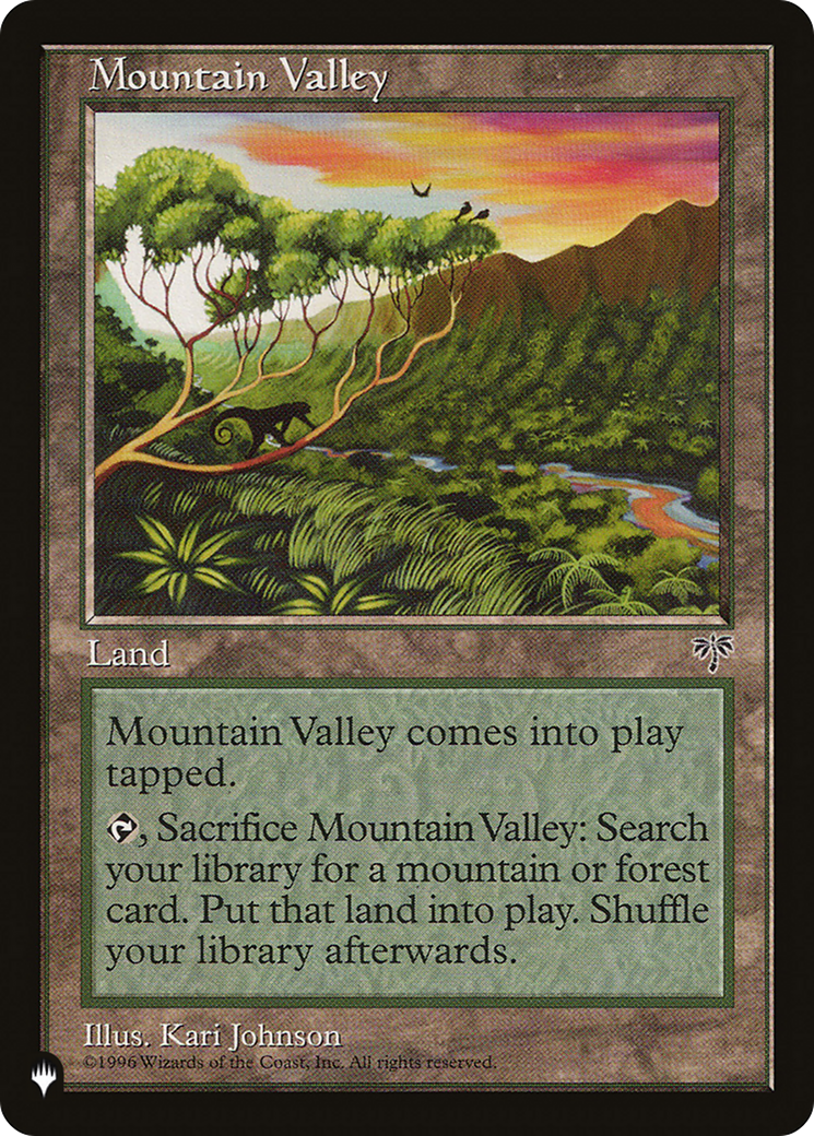 Mountain Valley [The List Reprints] | Silver Goblin