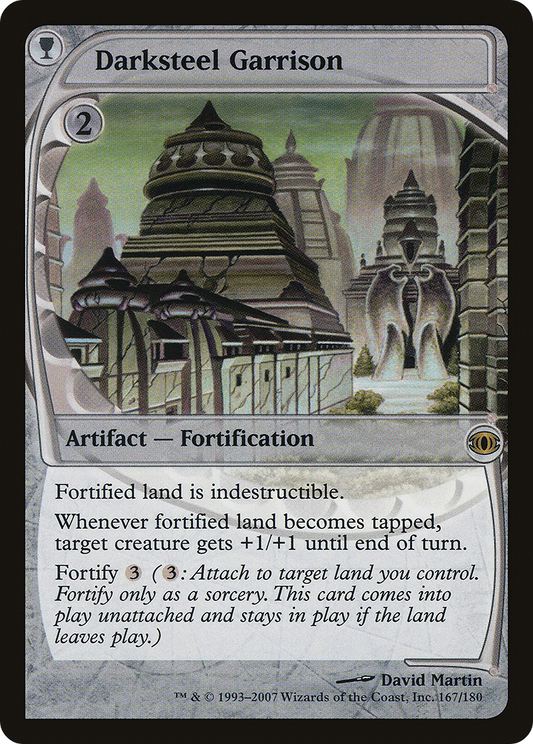 Darksteel Garrison [Future Sight] Foil
