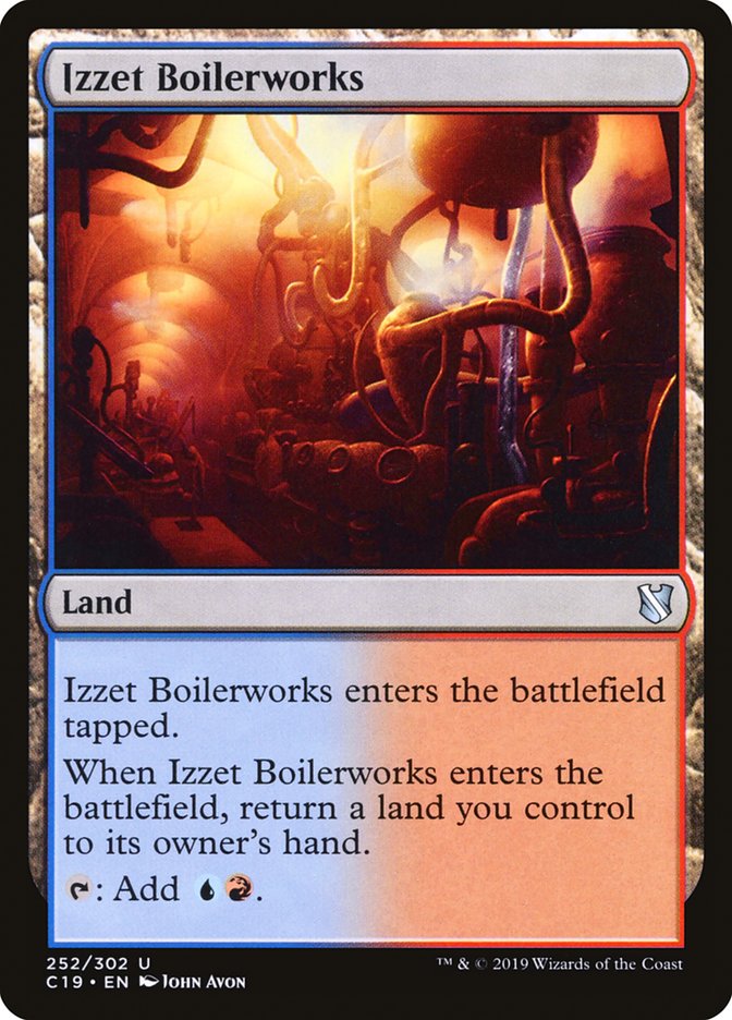 Izzet Boilerworks [Commander 2019] | Silver Goblin