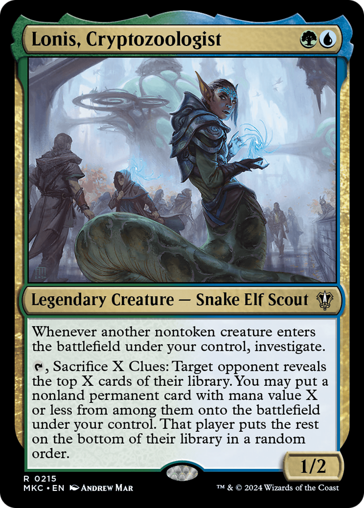 Lonis, Cryptozoologist (215) - Murders at Karlov Manor Commander