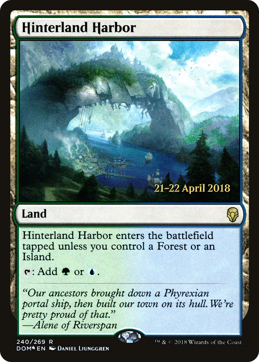 Hinterland Harbor [Dominaria Prerelease Promos]