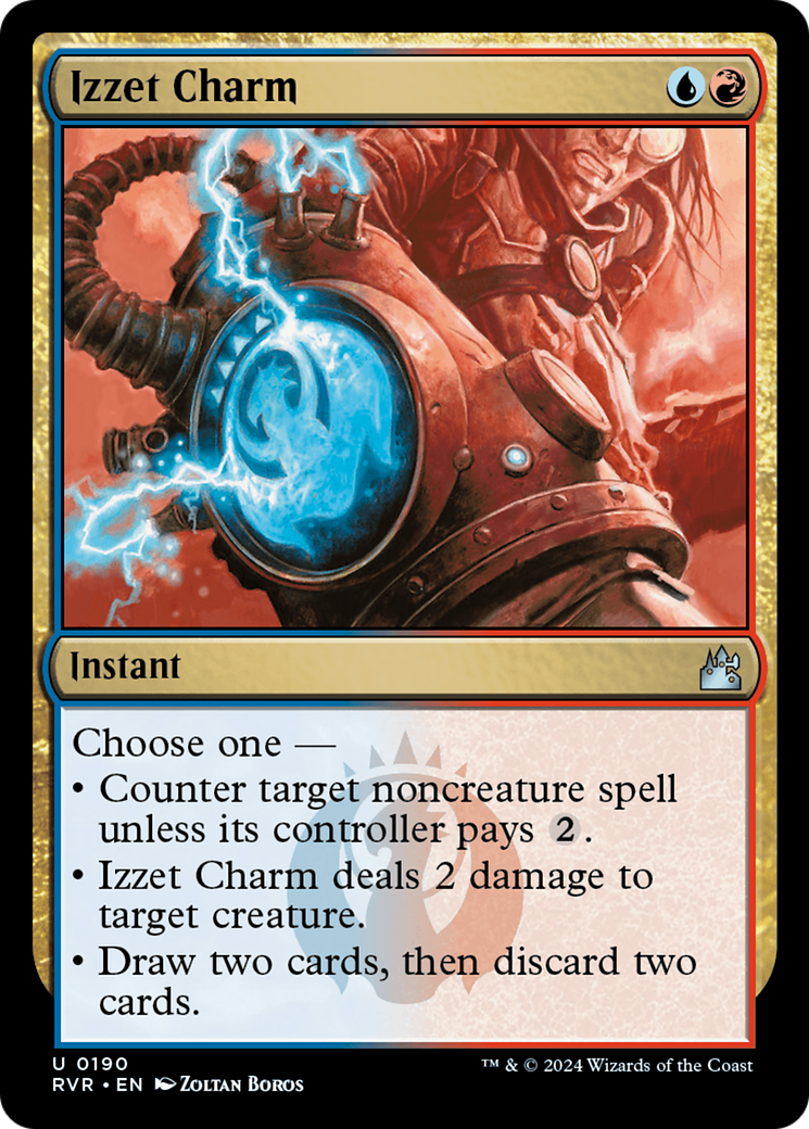 Izzet Charm [Ravnica Remastered] | Silver Goblin