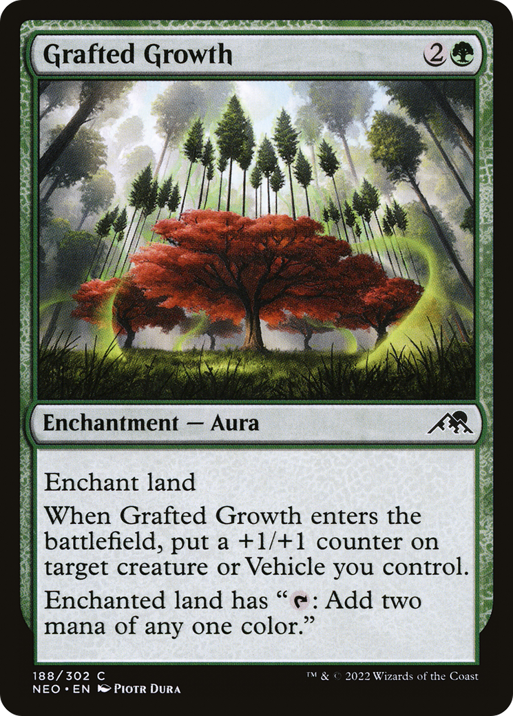 Grafted Growth [Kamigawa: Neon Dynasty] Foil