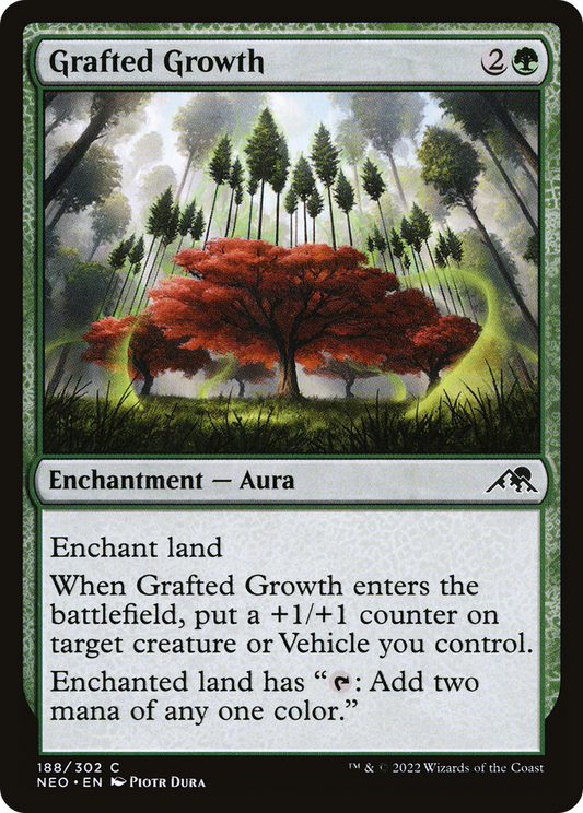 Grafted Growth [Kamigawa: Neon Dynasty] Foil