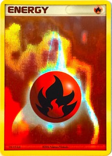 Fire Energy (2006 2007 League Promo) [League & Championship Cards] | Silver Goblin