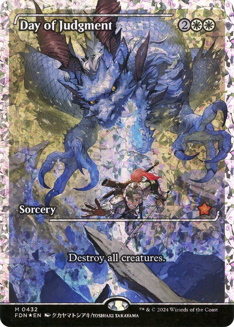 Day of Judgment: (borderless, Showcase) Foil (432)