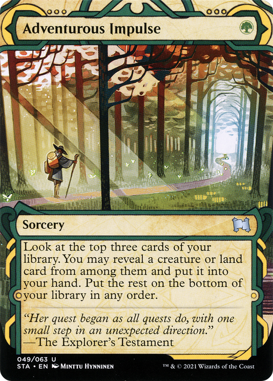 Adventurous Impulse [Strixhaven: School of Mages Mystical Archive] Foil