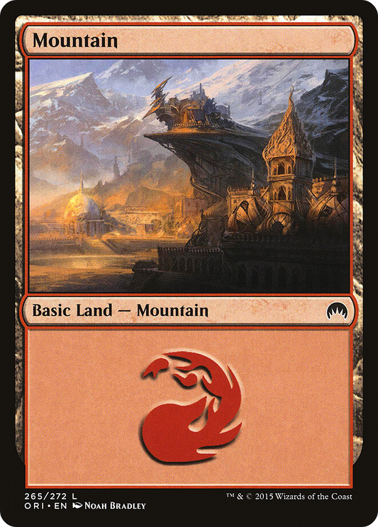 Mountain (265) [Magic Origins] Foil