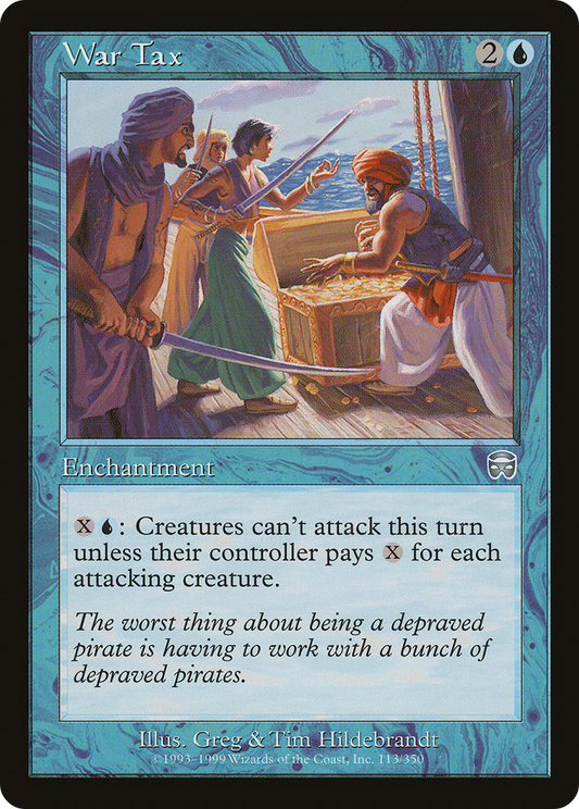 War Tax [Mercadian Masques] Foil