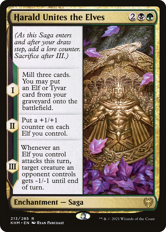 Harald Unites the Elves [Kaldheim] Foil