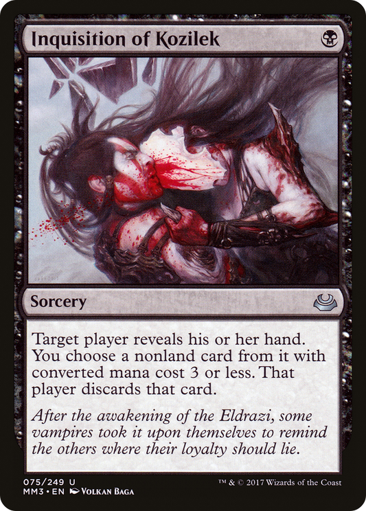 Inquisition of Kozilek [Modern Masters 2017] Foil