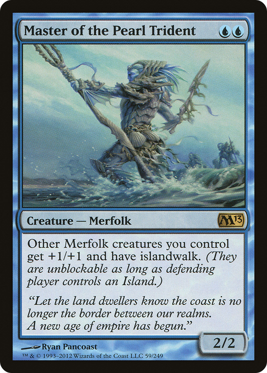 Master of the Pearl Trident [Magic 2013] Foil