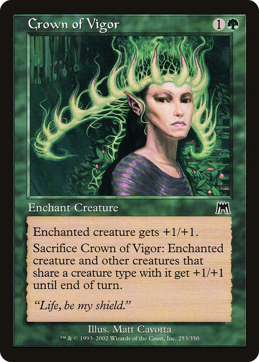 Crown of Vigor [Onslaught] Foil