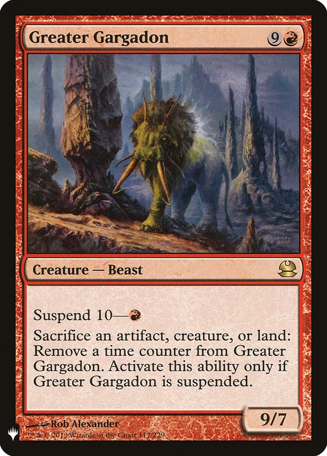Greater Gargadon [Mystery Booster] | Silver Goblin