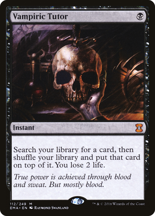 Vampiric Tutor [Eternal Masters] Foil
