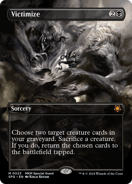Victimize (Borderless) [Murders at Karlov Manor Special Guests] Foil