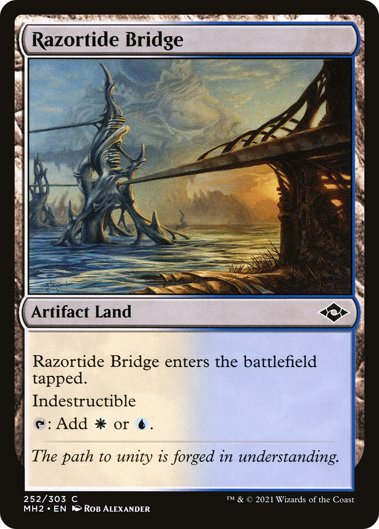 Razortide Bridge [Modern Horizons 2] | Silver Goblin