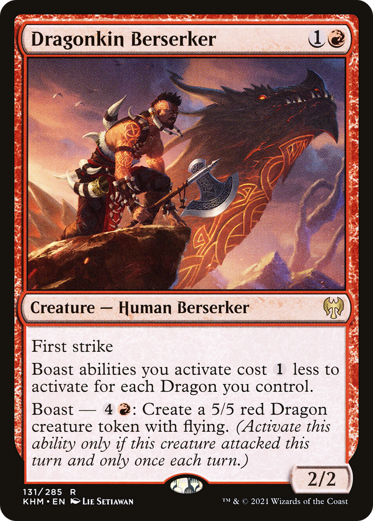 Dragonkin Berserker [Kaldheim] Foil